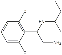 [2-amino-1-(2,6-dichlorophenyl)ethyl](methyl)propan-2-ylamine 结构式