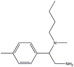 [2-amino-1-(4-methylphenyl)ethyl](butyl)methylamine 结构式