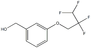 [3-(2,2,3,3-tetrafluoropropoxy)phenyl]methanol 结构式