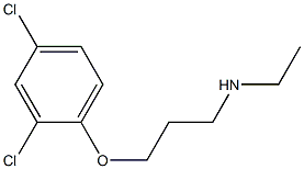 [3-(2,4-dichlorophenoxy)propyl](ethyl)amine 结构式