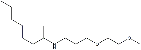 [3-(2-methoxyethoxy)propyl](octan-2-yl)amine 结构式