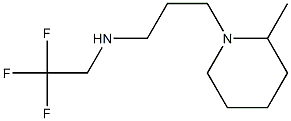 [3-(2-methylpiperidin-1-yl)propyl](2,2,2-trifluoroethyl)amine 结构式