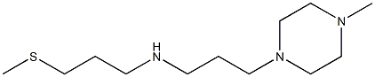 [3-(4-methylpiperazin-1-yl)propyl][3-(methylsulfanyl)propyl]amine 结构式