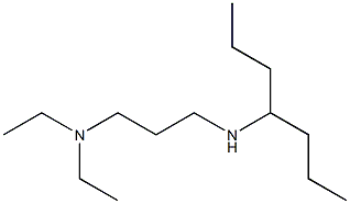 [3-(diethylamino)propyl](heptan-4-yl)amine 结构式