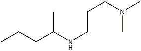 [3-(dimethylamino)propyl](pentan-2-yl)amine 结构式