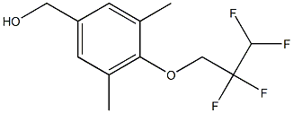 [3,5-dimethyl-4-(2,2,3,3-tetrafluoropropoxy)phenyl]methanol 结构式