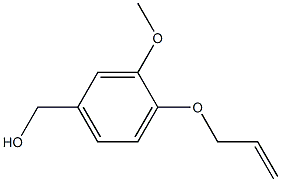 [3-methoxy-4-(prop-2-en-1-yloxy)phenyl]methanol 结构式