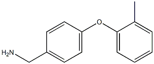 [4-(2-methylphenoxy)phenyl]methanamine 结构式