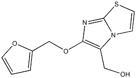 [6-(2-furylmethoxy)imidazo[2,1-b][1,3]thiazol-5-yl]methanol 结构式