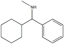 [cyclohexyl(phenyl)methyl](methyl)amine 结构式