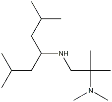 {1-[(2,6-dimethylheptan-4-yl)amino]-2-methylpropan-2-yl}dimethylamine 结构式