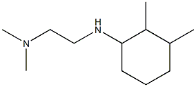 {2-[(2,3-dimethylcyclohexyl)amino]ethyl}dimethylamine 结构式