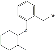 {2-[(2-methylcyclohexyl)oxy]phenyl}methanol 结构式