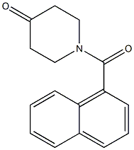 1-(1-naphthoyl)piperidin-4-one 结构式