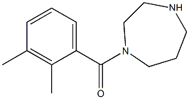 1-(2,3-dimethylbenzoyl)-1,4-diazepane 结构式