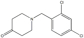 1-(2,4-dichlorobenzyl)piperidin-4-one 结构式