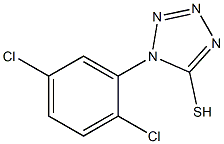 1-(2,5-dichlorophenyl)-1H-1,2,3,4-tetrazole-5-thiol 结构式