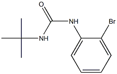 1-(2-bromophenyl)-3-tert-butylurea 结构式