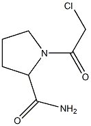 1-(2-氯乙酰基)-2-甲酰胺基吡咯 结构式