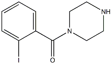 1-(2-iodobenzoyl)piperazine 结构式