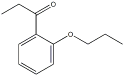 1-(2-propoxyphenyl)propan-1-one 结构式