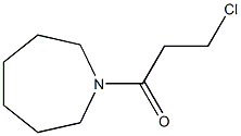 1-(3-chloropropanoyl)azepane 结构式