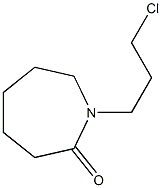 1-(3-chloropropyl)azepan-2-one 结构式