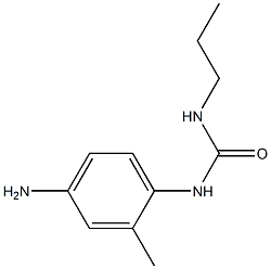 1-(4-amino-2-methylphenyl)-3-propylurea 结构式