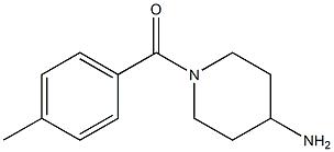 1-(4-methylbenzoyl)piperidin-4-amine 结构式