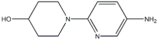 1-(5-aminopyridin-2-yl)piperidin-4-ol 结构式