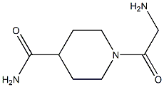 1-(aminoacetyl)piperidine-4-carboxamide 结构式