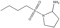 1-(butane-1-sulfonyl)pyrrolidin-2-amine 结构式