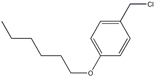 1-(chloromethyl)-4-(hexyloxy)benzene 结构式