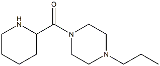 1-(piperidin-2-ylcarbonyl)-4-propylpiperazine 结构式