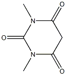 1,3-dimethyl-1,3-diazinane-2,4,6-trione 结构式