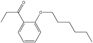 1-[2-(hexyloxy)phenyl]propan-1-one 结构式