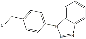 1-[4-(chloromethyl)phenyl]-1H-1,2,3-benzotriazole 结构式