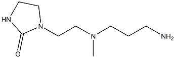 1-{2-[(3-aminopropyl)(methyl)amino]ethyl}imidazolidin-2-one 结构式