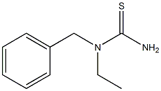 1-benzyl-1-ethylthiourea 结构式