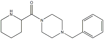 1-benzyl-4-(piperidin-2-ylcarbonyl)piperazine 结构式
