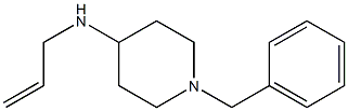 1-benzyl-N-(prop-2-en-1-yl)piperidin-4-amine 结构式