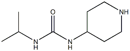 1-piperidin-4-yl-3-propan-2-ylurea 结构式