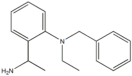 2-(1-aminoethyl)-N-benzyl-N-ethylaniline 结构式