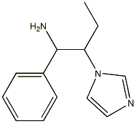 2-(1H-imidazol-1-yl)-1-phenylbutan-1-amine 结构式