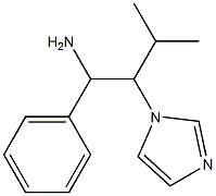 2-(1H-imidazol-1-yl)-3-methyl-1-phenylbutan-1-amine 结构式
