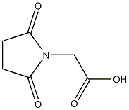 2-(2,5-dioxopyrrolidin-1-yl)acetic acid 结构式