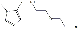 2-(2-{[(1-methyl-1H-pyrrol-2-yl)methyl]amino}ethoxy)ethan-1-ol 结构式