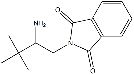 2-(2-amino-3,3-dimethylbutyl)-2,3-dihydro-1H-isoindole-1,3-dione 结构式