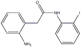 2-(2-aminophenyl)-N-(2-iodophenyl)acetamide 结构式