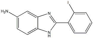 2-(2-iodophenyl)-1H-benzimidazol-5-amine 结构式
